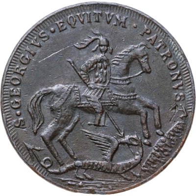 купить Франция медальон-оберег путешественника 1701-1800