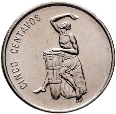 купить Доминикана 5 сентаво (centavos) 1989