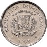 Купить Доминикана 5 сентаво (centavos) 1989