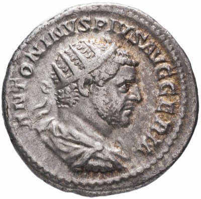 Купить Римская Империя Каракалла 211-217гг антониниан (реверс: Юпитер в плаще)