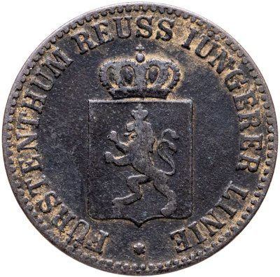 купить Германия, Рейсс-Гера 3 пфеннига 1858