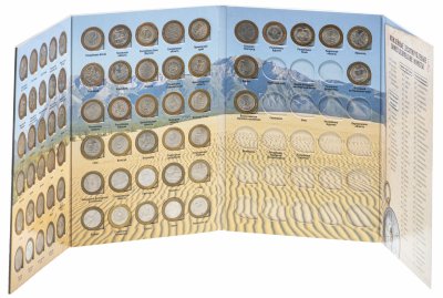 купить Набор биметаллических монет в альбоме 2000-2010 (68 монет, без ЧЯП)