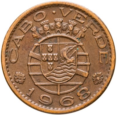 купить Кабо-Верде (колония Португалии) 50 сентаво (centavos) 1968