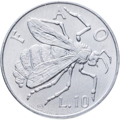 купить Сан-Марино 10 лир 1974 "ФАО"