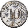 Купить Германия "Кобленц" 10 пфеннигов 1918 нотгельд