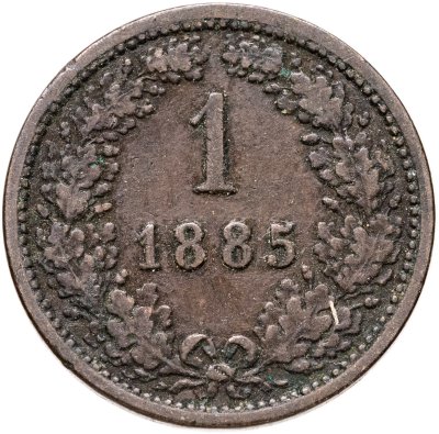 купить Австрия 1 крейцер (kreuzer) 1885