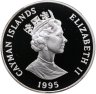 Купить Каймановы острова 1 доллар 1995 "Вымирающие виды"
