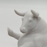Купить Статуэтка " Коррида" ("Бык"), автор формы Белаш Г.А., бисквит, Ленинградский фарфоровый завод (ЛФЗ), Российская Федерация, 1991-2012 гг.
