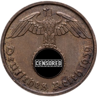 купить Германия (Третий рейх) 2 рейхспфеннига (reichspfennig) 1939 B