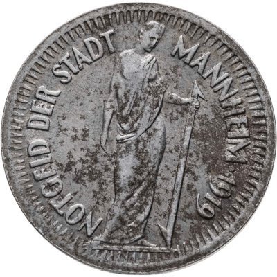 купить Германия "Мангейм" 25 пфеннигов 1919 нотгельд