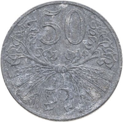 купить Богемия и Моравия 50 геллеров (heller) 1944