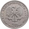 Купить Польша 20 злотых 1976 "Марсель Новотко"