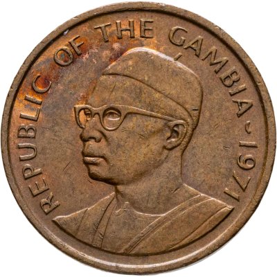 купить Гамбия 5 бутутов 1971