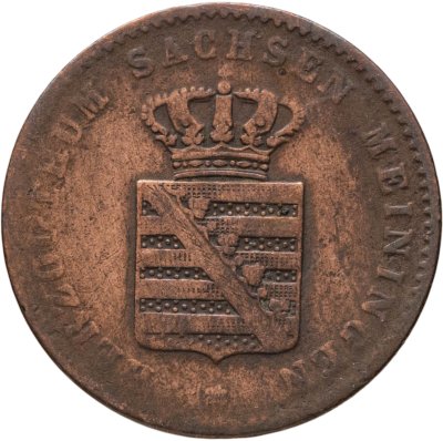купить Германия, Саксен-Мейнинген 2 пфеннига 1862