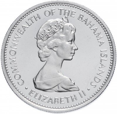 купить Багамские острова 25 центов 1972