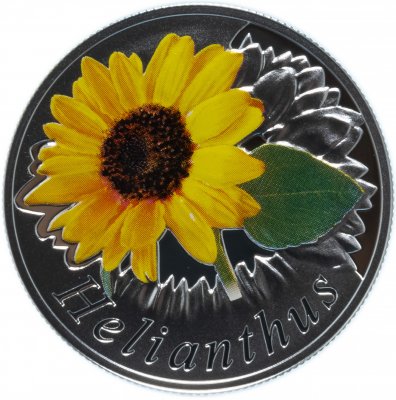 Купить Республика Беларусь 10 рублей 2013 "Красота цветов - подсолнечник" в буклете