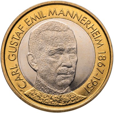 купить Финляндия 5 евро (euro) 2017 "Президенты Финляндии - Карл Густав Эмиль Маннергейм (1944-1946)"
