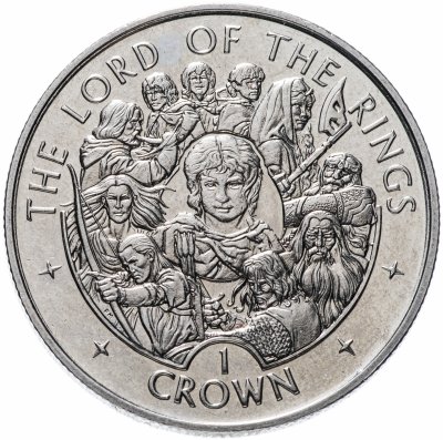 купить Остров Мэн 1 крона (crown) 2003 "Властелин Колец"