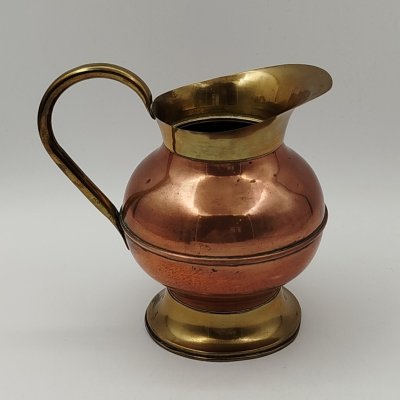 купить Кувшин миниатюрный (молочник) медного цвета в восточном стиле, латунь, медь, Индия, 1980-1990 гг.