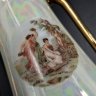 Купить Вазочка "Мадонна" с продолговатыми ручками, "Margarete Freitag", фарфор, деколь, люстр, золочение, ГДР, 1945-1956 гг.