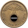 Купить Германия, Третий рейх 10 рейхспфеннигов (reichspfennig) 1938