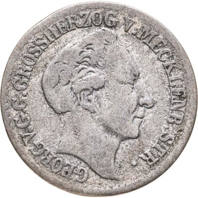 купить Мекленбург-Стрелиц 4 шиллинга 1846