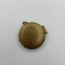 Купить Медальон женский (под фотографию), латунь, стеклянные вставки, СССР, 1940-1960 гг.