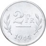 Купить Бельгия 2 франка 1944