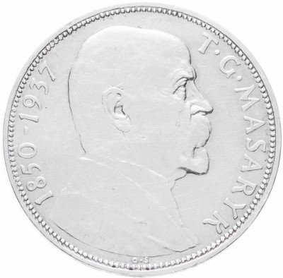 купить Чехословакия 20 крон 1937 "Смерть Томаша Масарика"