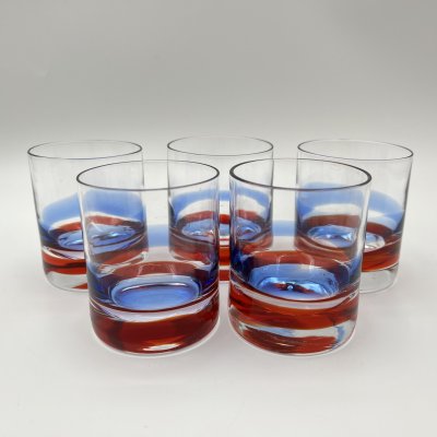 купить Набор из 5-ти стаканов для крепких напитков, стекло, Западная Европа, 1970-1990 гг.