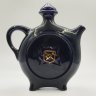 Купить Чайник  "Казачий хутор", фарфор, крытье, золочение, СССР, 1970-1980 гг.