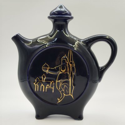 купить Чайник "Казачий хутор", фарфор, крытье, золочение, СССР, 1970-1980 гг.