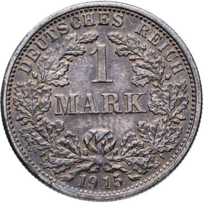 купить Германия (Германская империя) 1 марка 1915 "F"