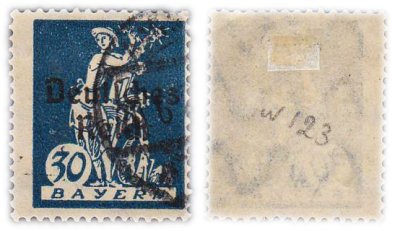 купить Германия, Веймарская республика, Бавария 30 пфеннигов 1920