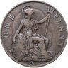 Купить Великобритания 1 пенни (penny) 1917