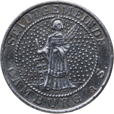 купить Германия, Камбург 5 пфеннигов 1918