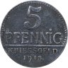 Купить Германия, Камбург 5 пфеннигов 1918