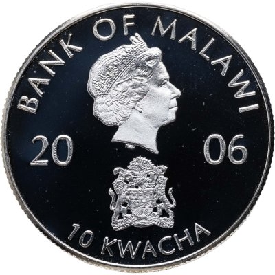 купить Малави 10 квач 2006 Игры XXIX летней Олимпиады Пекин-2008 - толкание ядра