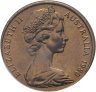 Купить Австралия 20 центов (cents) 1980 в конверте с маркой
