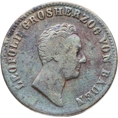 купить Германия, Баден 1 крейцер 1842