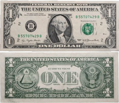 купить США 1 доллар 1977 год (Pick 462а) B-Нью Йорк