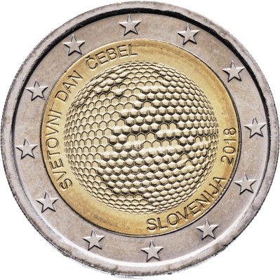 купить Словения 2 евро (euro) 2018 Всемирный день пчеловодства