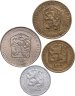 Купить Чехословакия набор монет 1961-1990 (4 штуки)