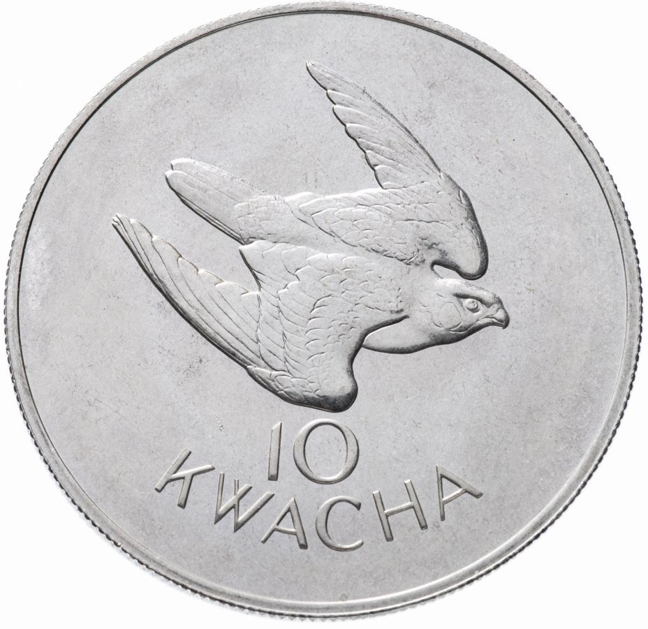 купить Замбия 10 квача (kwacha) 1979