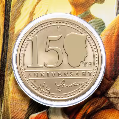купить Австралия 1 доллар 2017 "150 лет Генри Лоусону" (в конверте, с маркой)