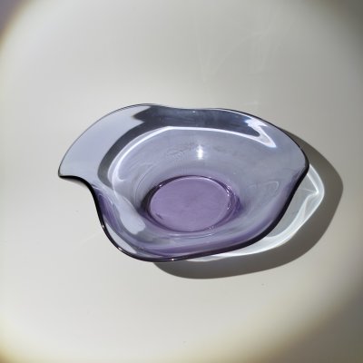 купить Конфетница абстрактной формы, цветное стекло, СССР, 1970-1980 гг.