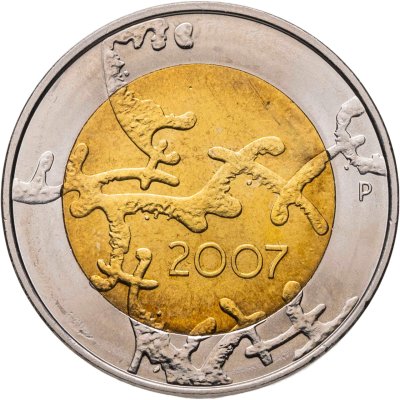 купить Финляндия 5 евро 2007 "90 лет независимости"