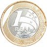 Купить Бразилия 1 реал 2016 "XXXI летние Олимпийские Игры, Рио 2016 - Паралимпийское плавание"