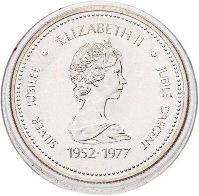 купить Канада 1 доллар (dollar) 1977 25 лет коронации Елизаветы II