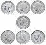 Купить Великобритания набор из 7 монет 6 пенсов (pence) 1918-1944